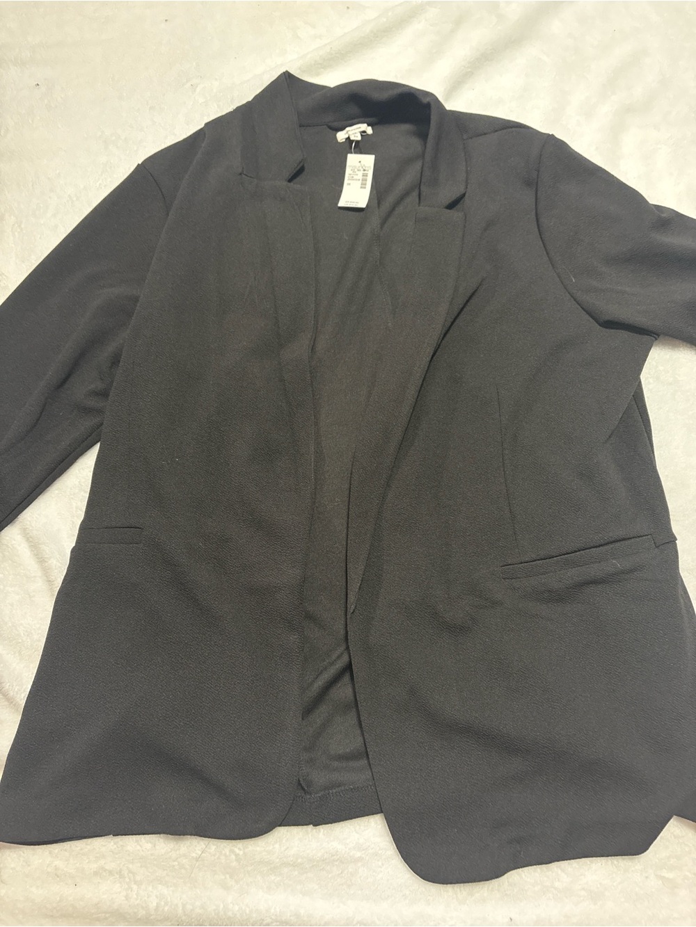 Maurices Black Open-Front Blazer